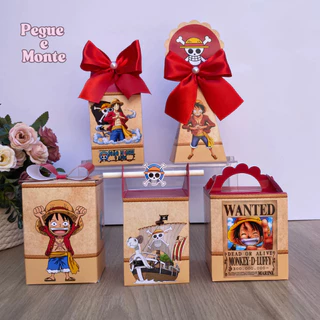 Kit Personalizados One Piece / Kit Festa Caixinhas Personalizadas Lembrancinha Mimos Aniversário