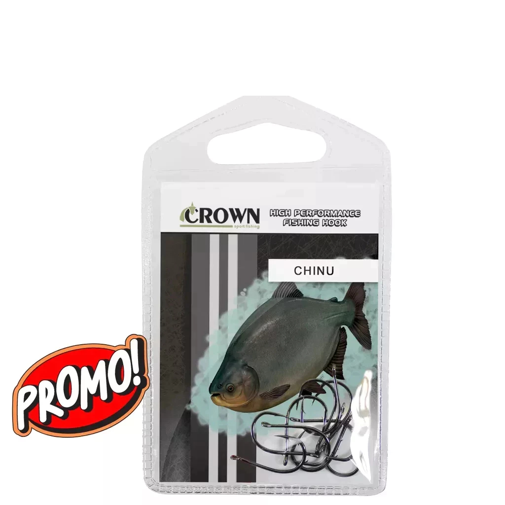 Anzol Crown Chinu Sure Black Todos os Tamanhos