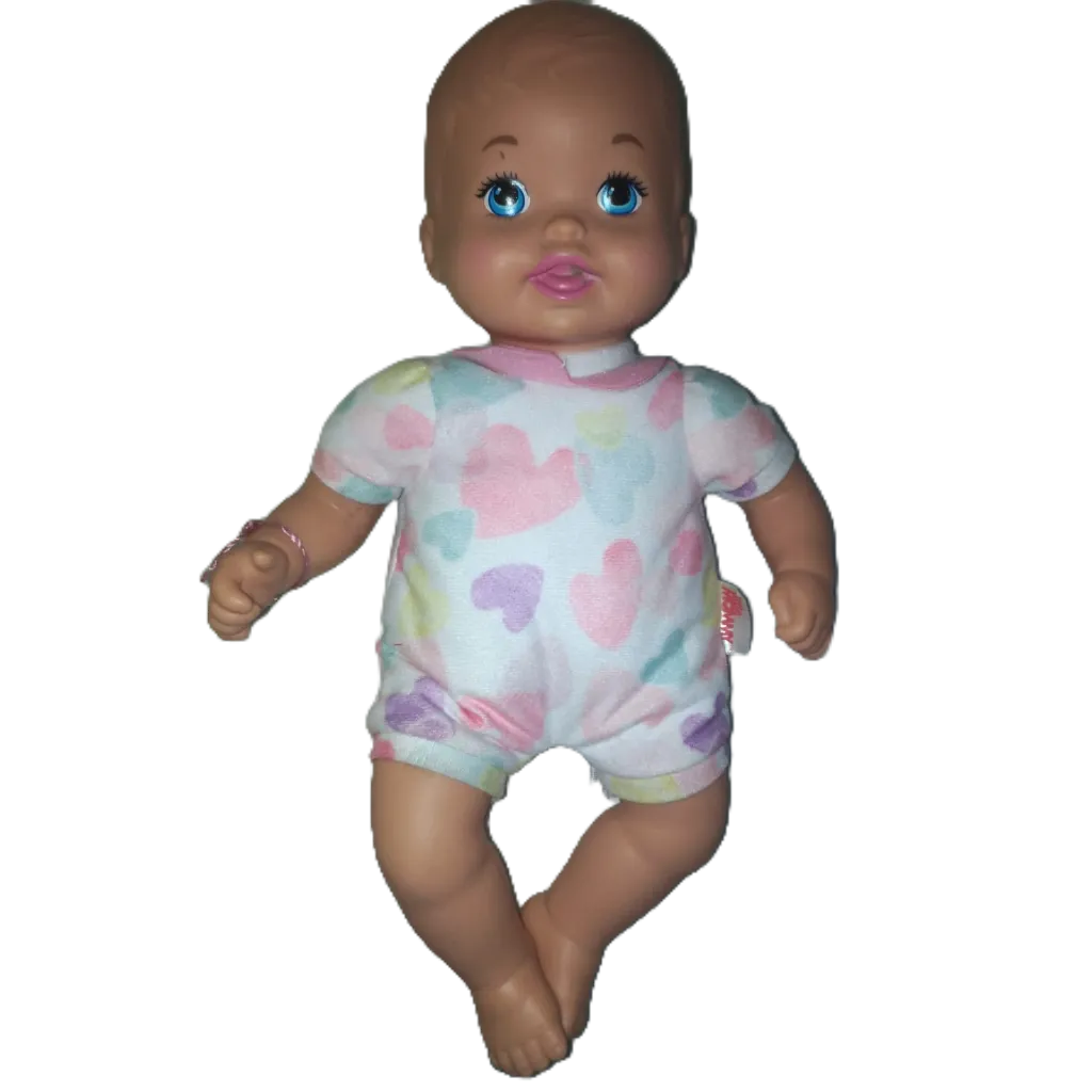 Boneca Bebê Menina Baby Little Mommy Recém Nascida - Roupa Rosa