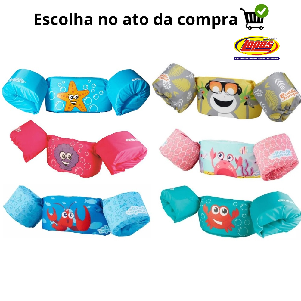 Boia Infantil com Colete Salva Vidas Nash HelloKitty - Kits e Gifts