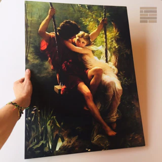 Quadro decorativo Primavera Pierre Auguste - Obras de artes em tela acetinada