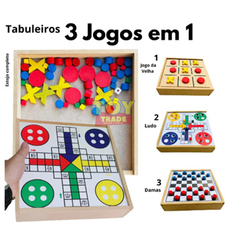 JOGO DE LUDO - SACOLA - Novelty Brinquedos Educativos