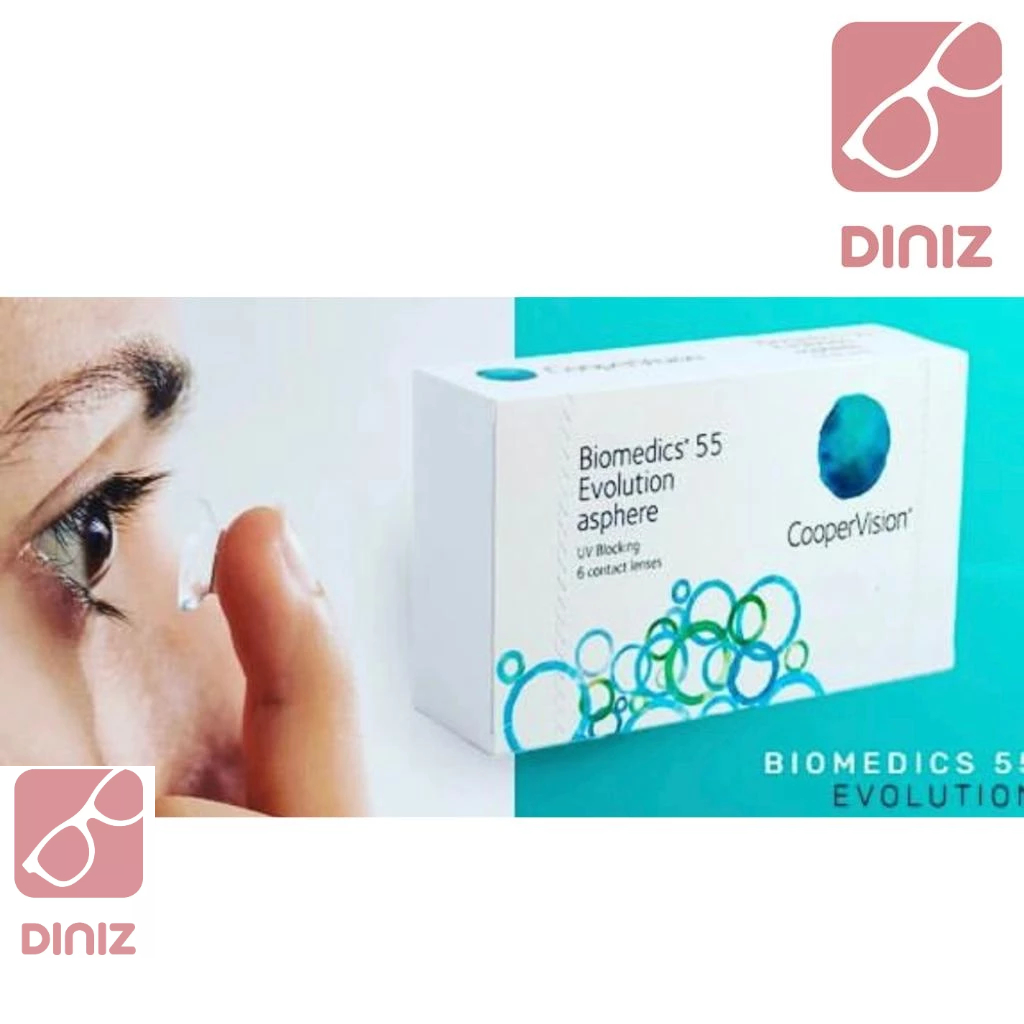 Lente De Contato Biomedics 55 Coopervision Com Grau | Shopee Brasil