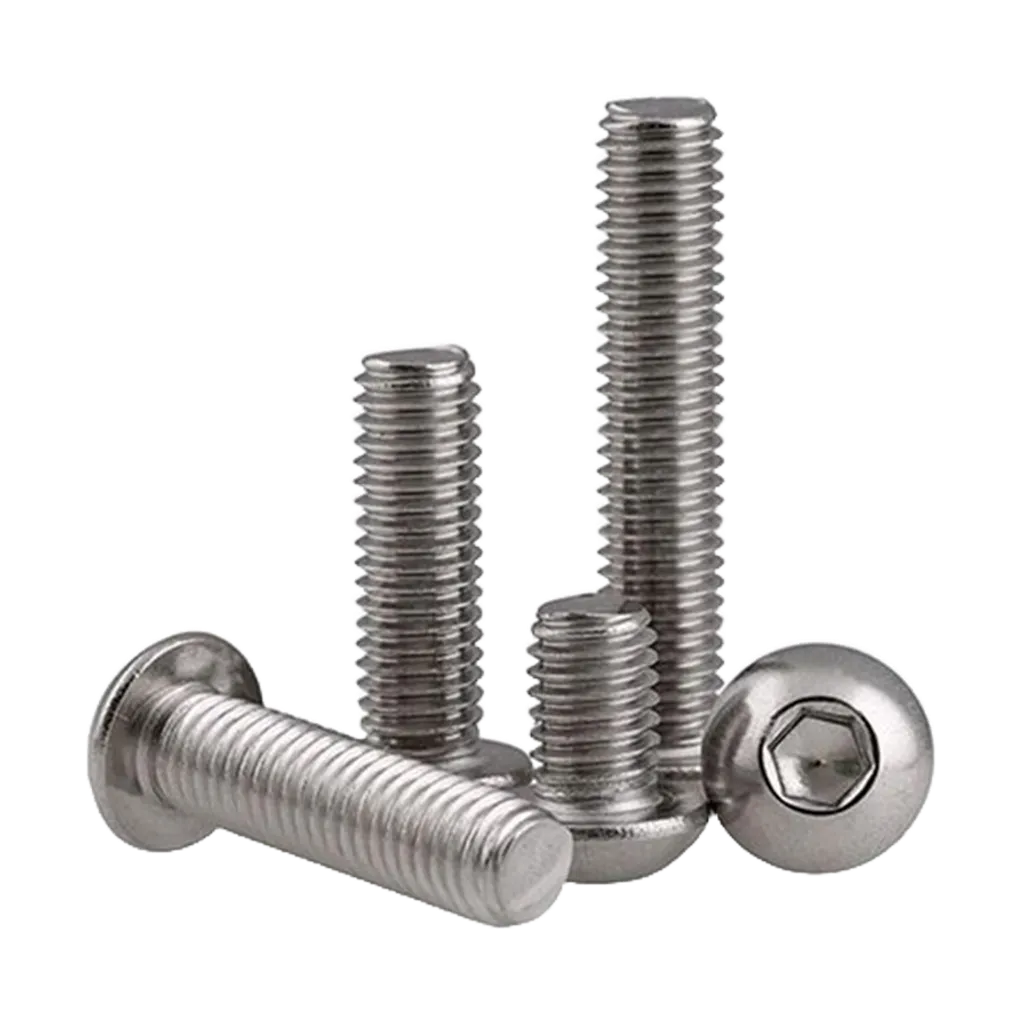M8-1.25 X 50mm Vi a testa esagonale metriche, con drive a brugola, in