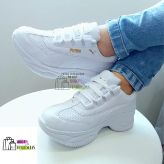 Tênis Puma Plataforma Feminino, Lindo, confortável e resistente (FORMA GRANDE)