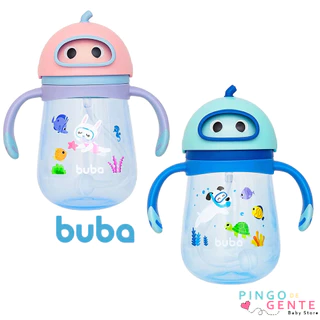 Copo Com Válvula Anti-ingestão De Ar E Alça Removível Buba