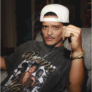 Camiseta Unissex Bruno Mars Edição 2023 para o Rock Rio