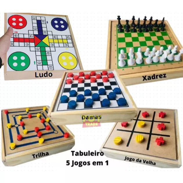 Jogo de Xadrez (Sacola) Junges