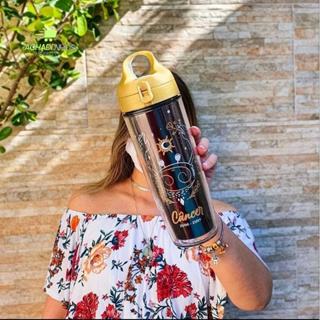 Garrafa de Água Signos 600ml - Squeeze - Super Resistente