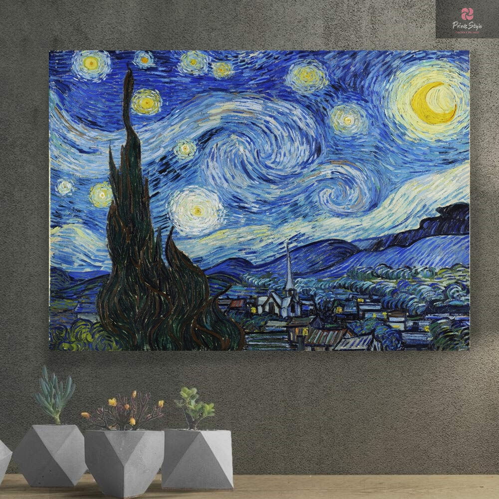 Placa Decorativa Obra de Arte Vincent Van Gogh MDF 6mm Shopee Brasil
