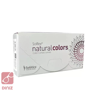 Lentes Coloridas Solótica Solflex Natural Colors Mensal - Sem Grau