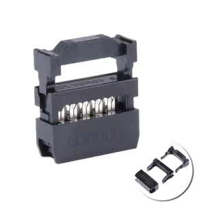 Conector Femea FC-10P 10 pinos - 2,54mm
