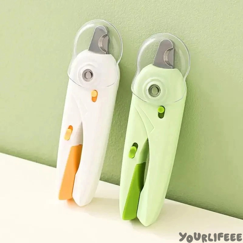 Cortador de Unhas Pet | Alicate + Lixa + Led + Tesoura | Para Cães e Gatos