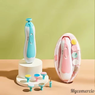 Lixa de Unha Elétrico Aparador Cortador Para Bebê Infantil Com Estojo em Oferta na Shopee