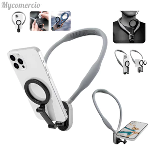 Suporte Magnético Alça De Pescoço Celular Selfie Neck Mount