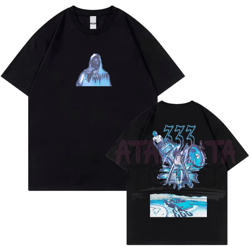 Camiseta Matuê 333 Camisa 100% Algodão Vintage Streetwear Temos