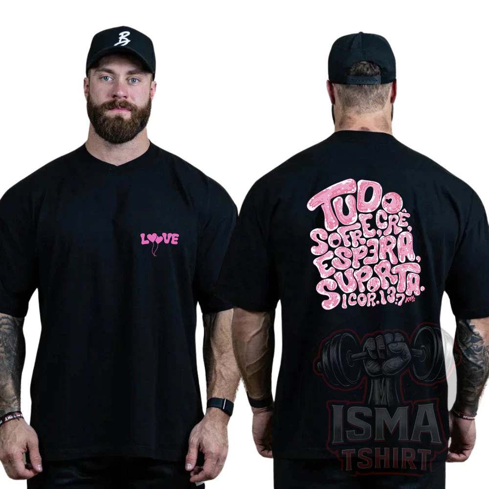 Camiseta Gospel Básica Camisa 100% Algodão Streetwear Temos Plus Size Lançamento - Envio Rápido