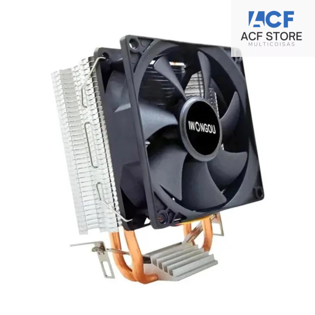 Cooler X99 90mm 4 Heatpipes Intel/AMD Silencioso | Shopee Brasil