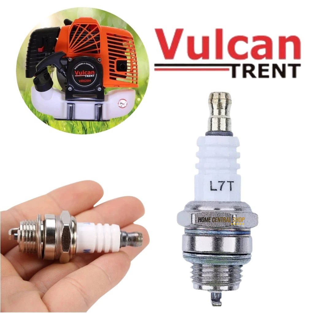 Vela De Ignição Curta Para Roçadeira Vulcan Vr430h Vr330p Vr520h Vr620h |  Shopee Brasil