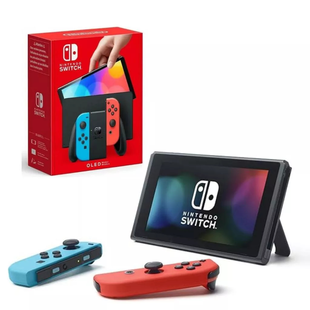 Console Nintendo Switch Oled 64gb Diversão Para Toda Família