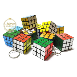 Kit 6/12/24  Chaveiro Mini Cubo Magico 3cm Para Lembrancinhas em Oferta na Shopee