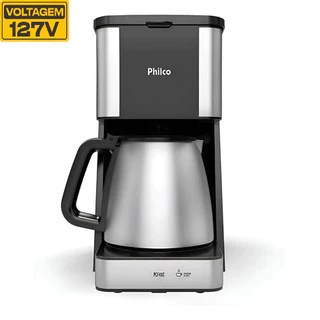 Cafeteira Philco Pcf40c Inox 40 Cafezinhos 1,6l 127v