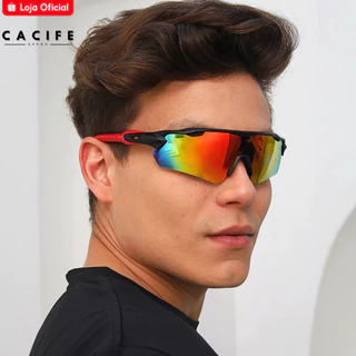 Oculos de Sol Vermelho Baixa Pace Polarizado Esportivo Em Alta Premium Ciclismo Bike Corrida uv400 em Oferta na Shopee