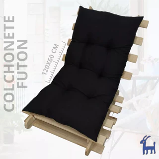 Colchonete Futon 120X60 cm Dobrável Enrolável Decorativo Almofada sofá