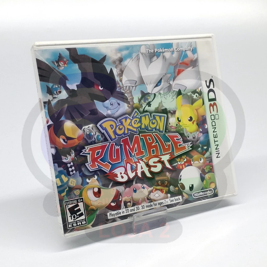 Pokemon Rumble Blast - Nintendo 3ds (usado) | Shopee Brasil