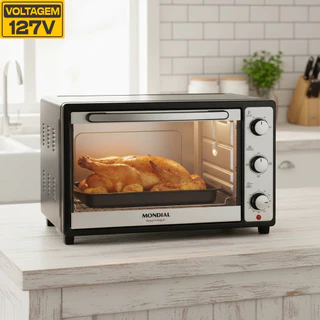 Forno Elétrico Mondial FRN-52-B - 127v em Oferta na Shopee