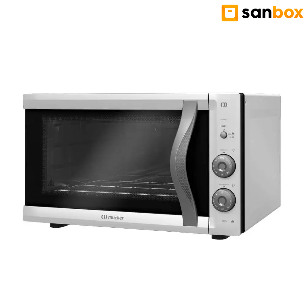 Forno Elétrico De Bancada Mueller Mfb50f 50l Vidro Duplo e G