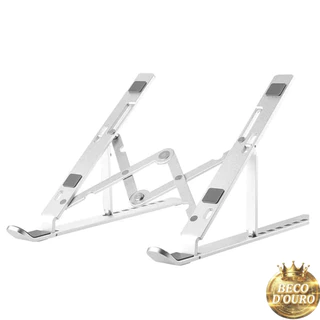 Suporte Aluminio notebook Dobrável Ergonômico Ajustável fino ipad para tablet laptop
