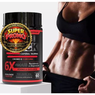 MIX SLIM® Black6X, MAGNÉSIO OU VITAMINA B12 SUPLEMENTO ALIMENTAR - 60 CAPSULAS