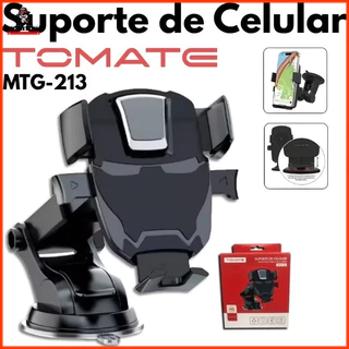 Suporte Veicular para Celular com Ventosa Fixação Forte Painel/Para-brisa Ajustável 360° Universal para Carro Uber