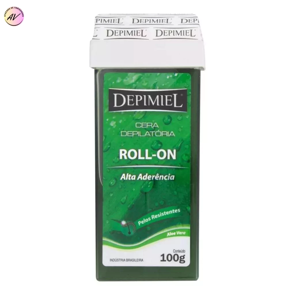 Cera Depilatória Roll-On Alta Aderência 100g - Depimiel