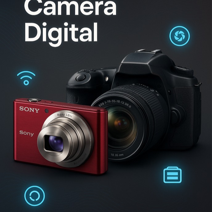 Câmera Digital Canon PowerShot A3400 - 16.0 MegaPixels – Vermelha
