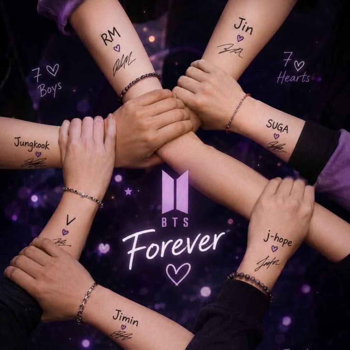 Photocard BTS Festa 2023/2024/2025 Aniversário 10/11/12 anos