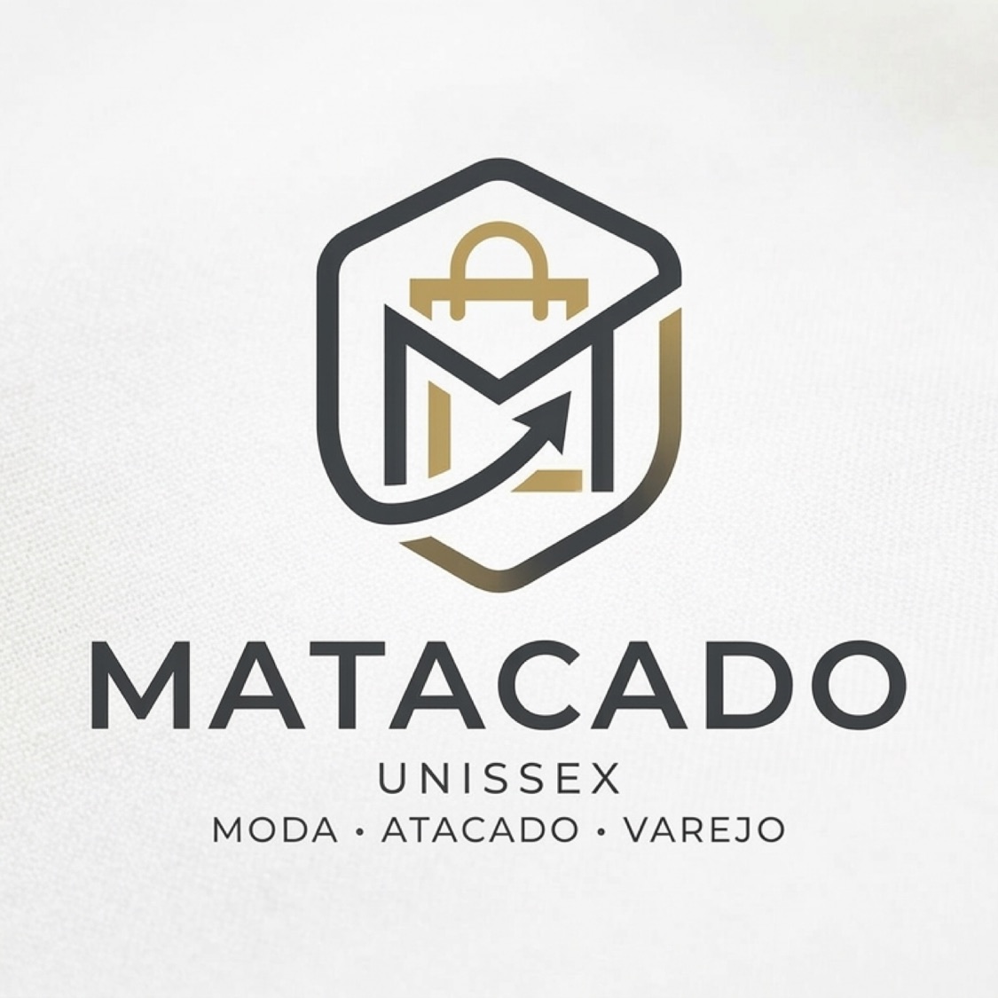 Logo da loja de atacado M ATACADO