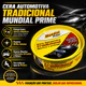 Cera Automotiva Tradicional 200g Mundial Prime Protege dá Brilho e Renova