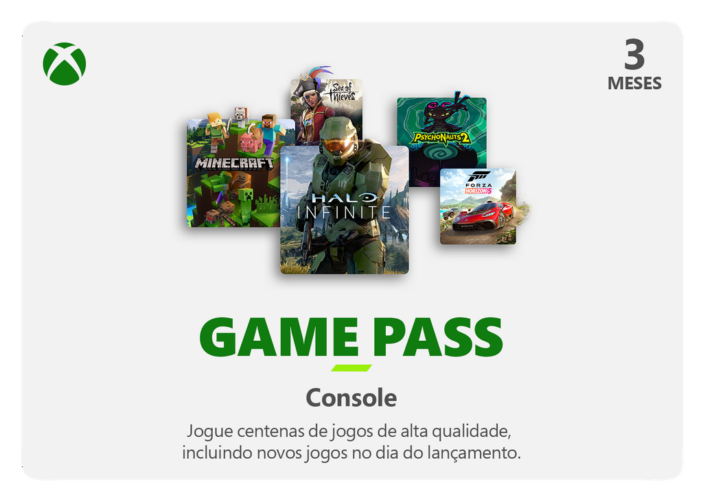 Cartão Xbox Presente R$ 80 Reais Microsoft - R$80,00