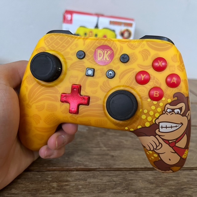 Pro Controller Donkey Kong PowerA Nintendo Switch Shopee Brasil