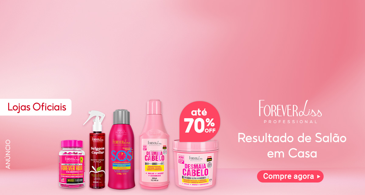 Lojas oficiais. forever Liss professional. resultado de salão em casa. compre agora