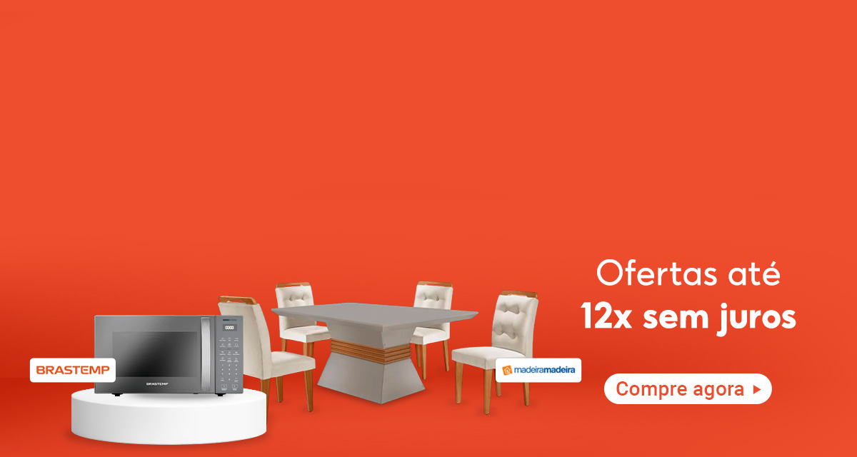 Ofertas até 12 vezes sem juros. Compre agora.