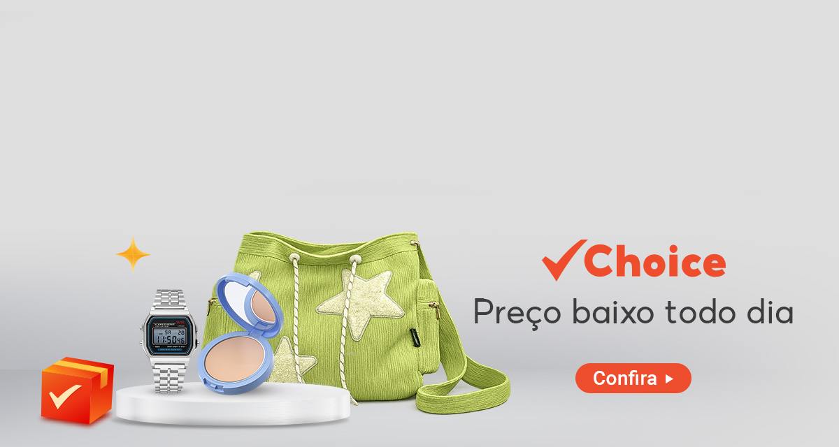 choice. preço baixo todo dia. confira
