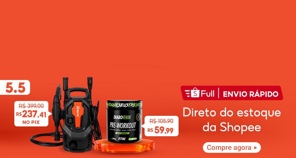 Full envio rápido. Direto do estoque da Shopee. 