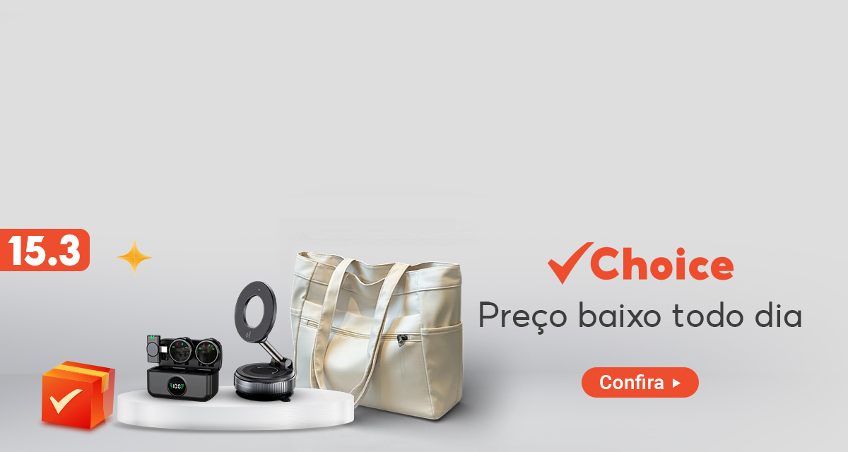 15 do 3. Choice, preço baixo todo dia. Confira.