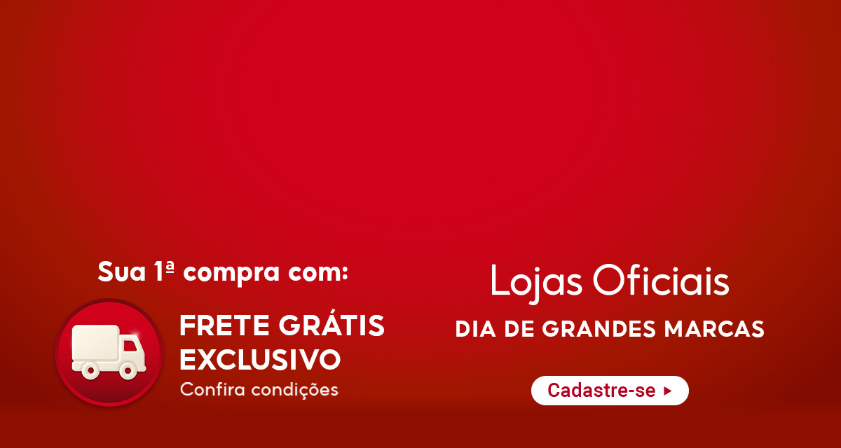 sua primeira compra com frete grátis exclusivo. confira condições. lojas oficiais. dia de grandes marcas. cadastre-se