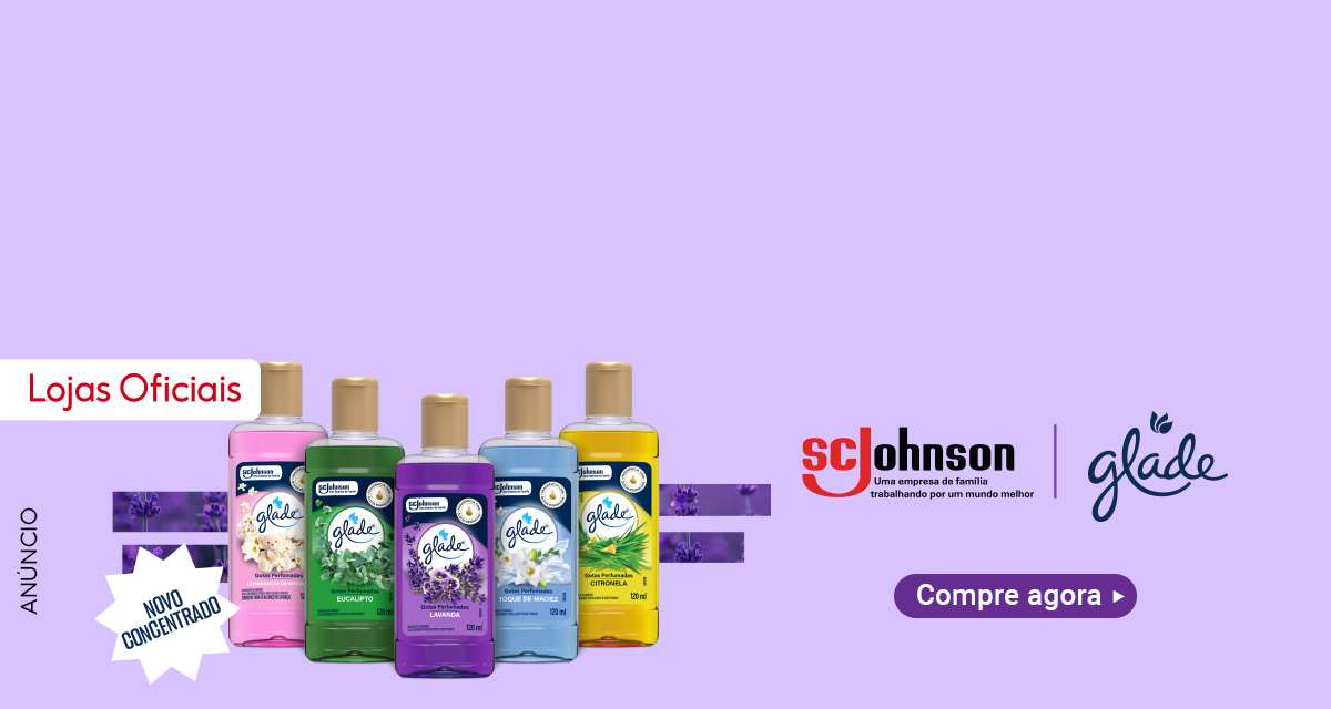 Lojas oficiais. Novo concentrado. Sc Johnson Glade. Compre agora.