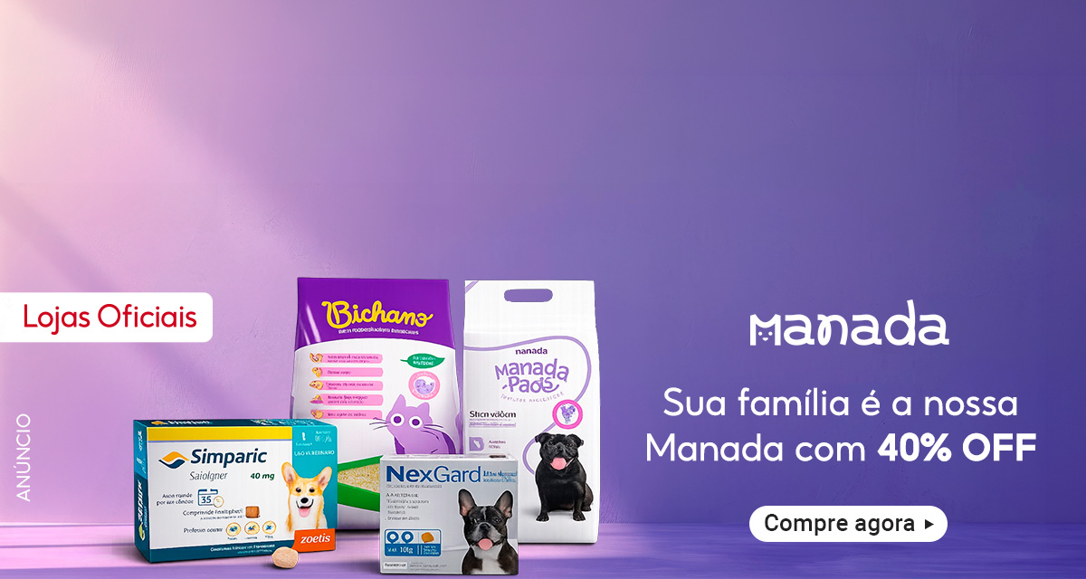 Lojas oficiais. Manada. Sua família é a nossa Manada com 40 por cento off. Compre agora.