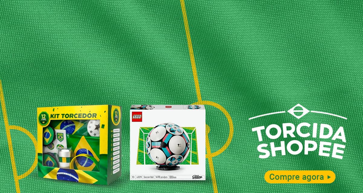 Torcida Shopee. Compre agora. 